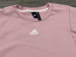 adidas Studio Lounge Pink Crewneck Sweatshirt Men&#39;s XL Cotton, #HB0479 - £14.79 GBP