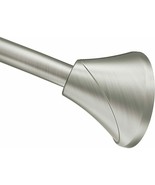 Moen Adjustable 60&quot; Curved Tension Shower Rod Brushed Nickel CSR2172BN - $60.63 CAD