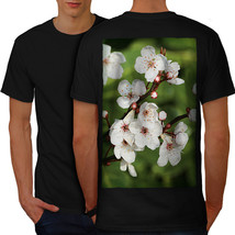 Cherry Blossom Shirt Beautiful Tree Men T-shirt Back - £10.38 GBP