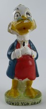 Disney Ludwig Von Drake 5.25&quot; Tall Hand-Painted Ceramic Figure WD-53 1961 - $9.89