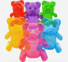 2 pack 24 &quot; Inflatable Gummy Bear Blow Up Toy IN184 pool candy summer christmas - £9.70 GBP