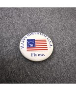 Vintage PAN AM Airlines 1976 HAPPY BIRTHDAY USA Bicentennial Employee Bu... - $251.47 MXN