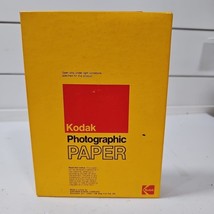 Vtg Kodak Polycontrast Rapid RC Photo Paper 5&quot; x 7&quot; 100 Count F Medium W... - $364.70 MXN
