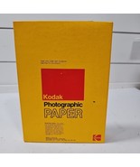 Vtg Kodak Polycontrast Rapid RC Photo Paper 5&quot; x 7&quot; 100 Count F Medium W... - $364.70 MXN