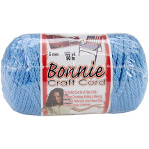 Bonnie Macrame Craft Cord 6mmX100yd-Ocean - £17.14 GBP