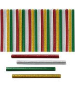 Gift Boutique 100 Pack Mini Christmas Hot Glue Gun Sticks 4 Colors 0.27&quot;x4&quot; - $289.69 MXN