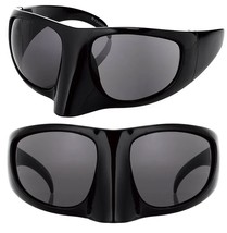 Linda Farrow Bernhard Willhelm Steve Lacy Grammy Mask Black C1SUN Sunglasses - £432.87 GBP