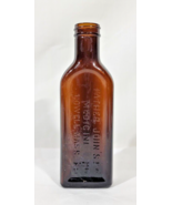 Father John&#39;s Medicine Bottle Brown Glass Vtg Rx Pharmacy Medicinal USA ... - $21.73 CAD