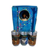 Disney Pocahontas Barbie + 3 Collector Glasses Set Vintage 1995 Rare Lot - $75.70 CAD