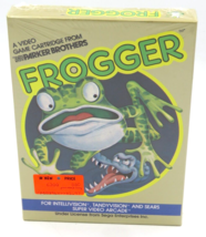 Vintage 1982 Sealed Intellivision Frogger Video Game  New Saga Parker Br... - $98.95