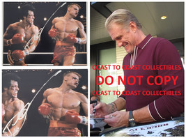 Dolph Lundgren signed Rocky IV Ivan Drago 11x14 photo COA exact Proof autograph - £154.64 GBP