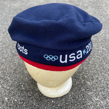 2002 US Olympic Team Navy Blue Beret by Roots (Official Outfitter) One Size - £9.12 GBP