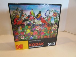 Kodak 550 Piece Puzzle Birds &amp; Blooms Aimee Stewart New LotP - $9.85