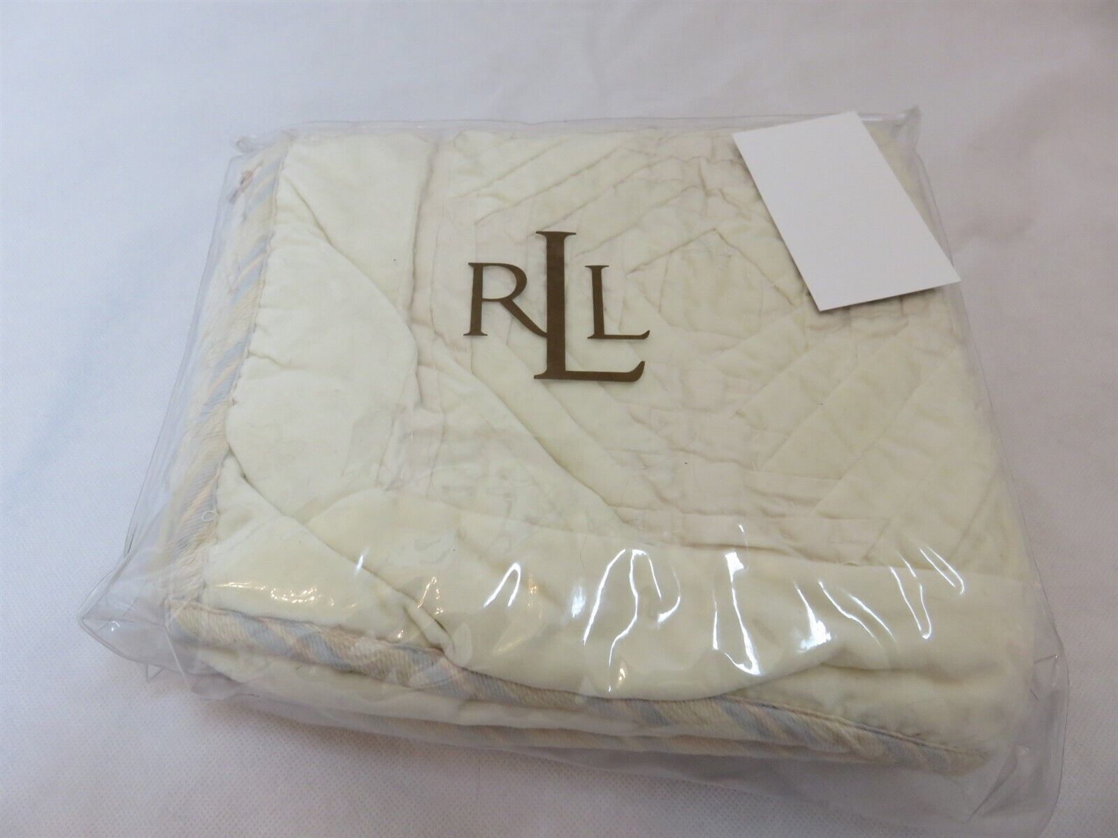 Primary image for 1 Ralph Lauren Winter Garden Quilted Standard Sham NIP