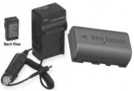 Battery + Charger For Jvc GR-DA30, GR-DA30U, GR-DA30US, - $25.19