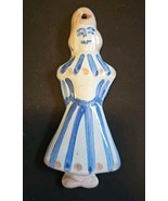 Country Scene Blue by M A HADLEY Wall Plaque - Farmer Woman 6in Disconti... - $926.21 MXN