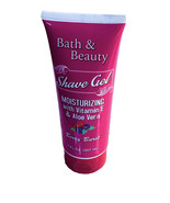 Bath &amp; Beauty Shave Gel Moisturizing With Vitamin E &amp; Aloe Vera 7oz Berr... - $7.80