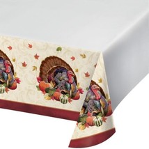 Thanksgiving Turkey 1 Ct 54 x 102&quot; Paper Tablecover - £6.32 GBP