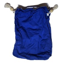 Blue Reusable Washable Baby Infant Cloth Diaper Bag Drawstring Clasp - £3.96 GBP