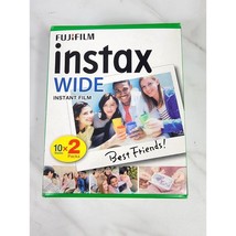 FujiFilm Instax Wide Instant Film/ 10 Sheets x 2 - $19.35