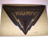 Triumph Logo 1970s Vintage Original Professional Iron On Transfer RARE! - $15.00