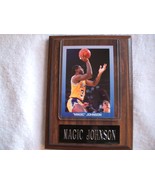 OLD VTG Magic Johnson of the LA Lakers on a plaque - €17,25 EUR