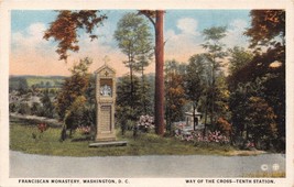 Washington Dc Franciscan Monastery~Way Of The Cross~Tenth Station Postcard - £6.81 GBP