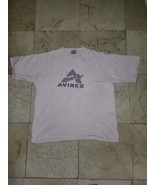 Avirex Vintage Men&#39;s Pink Puff Logo T-Shirt Size XXL Fading - $468.48 MXN
