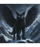 Black-Winged Serval Spirit Companion, Spiritual Guardian, Protection Shield - $59.99