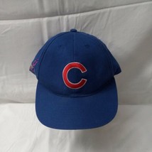  VINTAGE 90&#39;s MLB Chicago Cubs PrimeCo Blue Baseball Cap Hat One Size  - £18.01 GBP