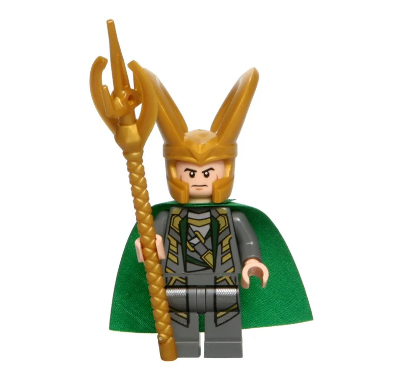 Loki The Avengers Custom Marvel Superhero Minifigure - £4.47 GBP