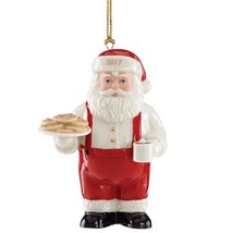 Lenox 2017 Santa Figurine Ornament Annual Cookies For Claus Christmas RARE NEW - £99.76 GBP