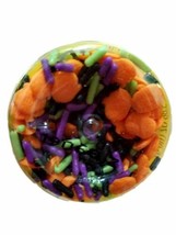 Halloween Pumpkin Mix Tall Sprinkles Decorations 3.88 oz Wilton - £4.20 GBP