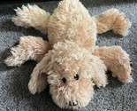 TySilK Rare Calhoun Puppy Dog Shaggy Plush  Stuffed Animal Brown 12&quot; - $15.79