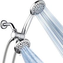 Aquadance Total Chrome Premium High Pressure 48-Setting 3-Way Combo For The Best - £26.04 GBP