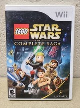 Nintendo Wii Lego Star Wars The Complete Saga - Complete w/ Manual - Working - $8.50