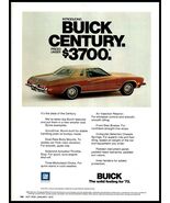 1973 HOT ROD Magazine Car Print Ad - Buick &quot;Century&quot; 2 Door A5 - $6.64