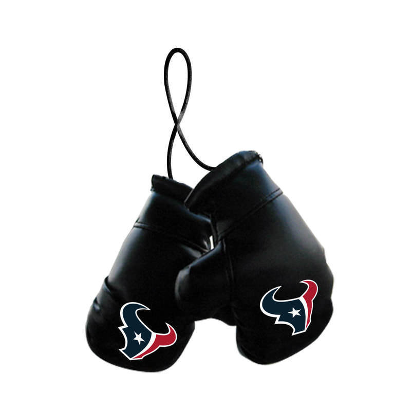 Primary image for Houston Texans NFL Mini Boxing Gloves Rearview Mirror Auto Car Truck