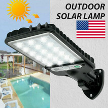 300W 18Led Solar Wall Light Motion Sensor Outdoor Garden Security Street Lamp Us - £20.77 GBP