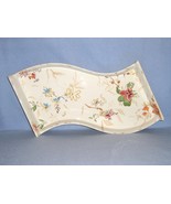 Tracy Porter Fleur Collection Footed Ribbon Shaped Tray - $12.99