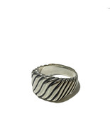 David Yurman Sterling Silver Cable Wave Ring  - £211.15 GBP