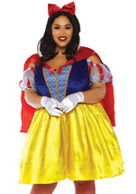 2 PC Fairytale Snow White  includes cold shoulder velvet and satin dress... - £70.61 GBP
