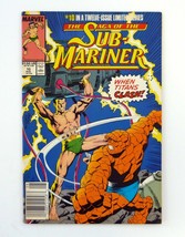 Saga of the Sub-Mariner #10 Marvel Comics When Titans Clash Newsstand FN- 1989 - £0.82 GBP