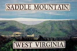Saddle Mountain West Virginia Medium Postcard Magnet - £2.93 GBP