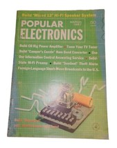 Popular Electronics March 1967 Build CB Amplifier / Theft Alarm / Speake... - £5.78 GBP