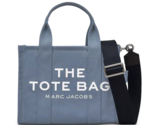 Marc Jacobs The Small Tote Canvas Bag Crossbody ~NWT~ Blue Shadow - £141.62 GBP