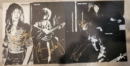 Queen signed foldout poster Sheer Heart Attack, 4 members,  Original, Vi... - $250.00
