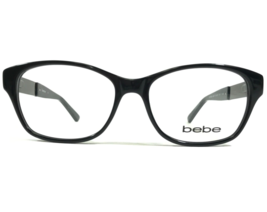 Bebe Brille Rahmen BB5117 001 JET QUOTABLE Schwarz Quadrat Voll Felge 51-16-135 - £40.80 GBP