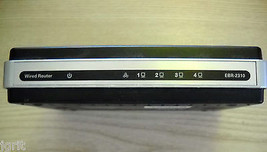 D LINK EBR 2310 ROUTER - 4 PORT WIRED ETHERNET BROADBAND 10/100MPS inter... - $576.93 MXN