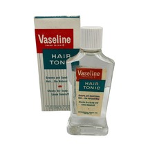 Vintage Vaseline Hair Tonic for Men 2 oz New Old Stock With Box 1950s 1960s - £25.29 GBP